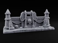Everything Bolted Down Except Hope Industrial Battlefield Terrain Prop F turntable