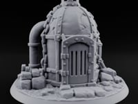 Everything Bolted Down Except Hope Industrial Battlefield Terrain Prop A turntable