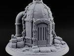 Everything Bolted Down Except Hope Industrial Battlefield Terrain Prop A turntable