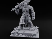 Unhurried and Unimpressed Ogre Greatsword Warrior turntable
