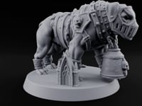 Muzzled for Everyone's Sake Mastiff War Dog turntable