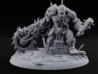 Grinds Through Every Wall Orc Warrior turntable