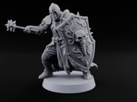 Oaths Outlived Death Knight Shield Warrior B turntable