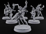 Many Hands, Grim Work Human Biomechanical Weavers turntable