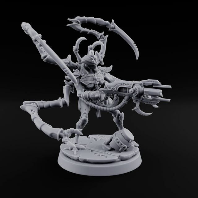 Scythe Season Opens Retriever Scythe-Legged Construct F turntable