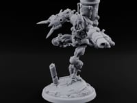 Fill Line Exceeded Human Biomechanical Canister Carrier C turntable
