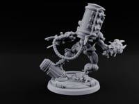 Fill Line Exceeded Human Biomechanical Canister Carrier E turntable