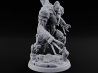 Rebuilt Without Asking Flesh Golem Cyber Warrior C turntable