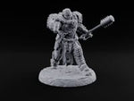 Chains Rattling, Spikes Leading Human Heavy Infantry Soldier C turntable
