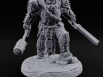 Chains Rattling, Spikes Leading Human Heavy Infantry Soldier A turntable