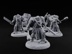 Chains Rattling, Spikes Leading Human Heavy Infantry Soldiers turntable