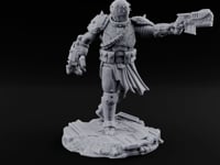 Light on Armour, Heavy on Spikes Human Light Infantry Soldier C turntable