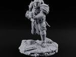 Light on Armour, Heavy on Spikes Human Light Infantry Soldier E turntable