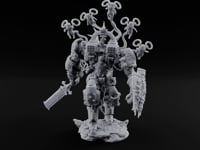 Pilot Light of Faith Warforged Mech Suit Sentinel E turntable