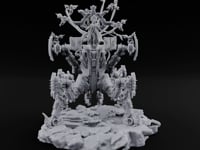 Throne on Spiked Legs Warforged Prophet Walker turntable
