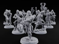 Blood Drive Volunteers Ghoul Cybernetic Warriors turntable