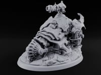 Cuts Corners, Cuts Everything Warforged Wheeled Interceptor turntable