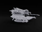 Quad Thrusters, Unhurried Arrival Aerial Gunship Construct turntable