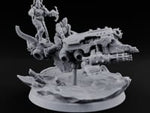 Dust Settles Behind the Pack Human Beast-Bike Rider D turntable