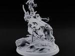 Dust Settles Behind the Pack Human Beast-Bike Rider C turntable