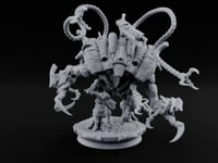 Cable Loops Overhead, Claws Below Retriever Construct Walker A turntable