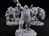 Breathing Rubble, Holding Ground Human Iron Guard Soldiers turntable