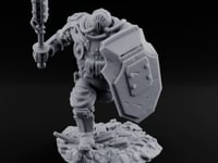 Breathing Rubble, Holding Ground Human Iron Guard Soldier C turntable
