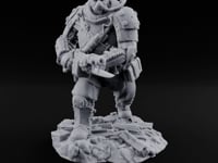 Breathing Rubble, Holding Ground Human Iron Guard Soldier E turntable