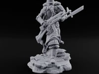 Orders Muffled, Obeyed Anyway Human Gas-Masked Light Infantry Soldier D turntable