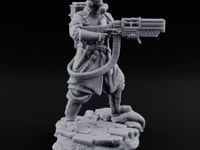 Orders Muffled, Obeyed Anyway Human Gas-Masked Light Infantry Soldier B turntable