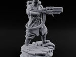 Orders Muffled, Obeyed Anyway Human Gas-Masked Light Infantry Soldier B turntable