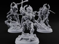 Crescent Crown, Wires Exposed Mummy Cybernetic Blade Warriors turntable