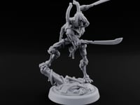 Crescent Crown, Wires Exposed Mummy Cybernetic Blade Warrior B turntable