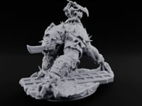 Small Rider, Large Mistake Goblin Rider on Hell Hound E turntable