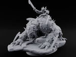 Small Rider, Large Mistake Goblin Rider on Hell Hound C turntable