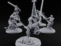 Penitents with Barbed Intent Human Spiked Warriors turntable