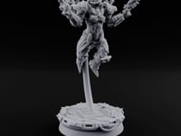 Prayers Descend Armed Human Jump Pack Warrior A turntable