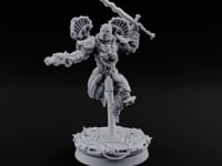 Prayers Descend Armed Human Jump Pack Warrior D turntable