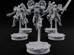Prayers Descend Armed Human Jump Pack Warriors turntable