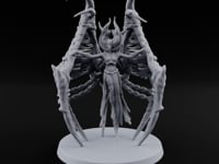 Wings Like an Open Rib Cage Succubus Demon Queen B turntable