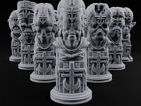 Every Face, One Creed Heretic Statues turntable