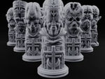 Every Face, One Creed Heretic Statues turntable