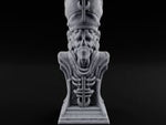 Preaches Through a Dead Jaw Gothic Priest Bust Monument turntable