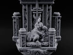 Doors Sealed, Pillars Still Praying Ornate Temple Gate Ruin A turntable