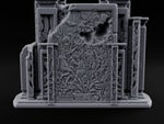 Doors Sealed, Pillars Still Praying Ornate Temple Gate Ruin E turntable