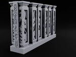 Filigree Fortifications Gothic Ornate Wall or Gate E turntable