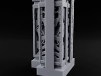 Filigree Fortifications Gothic Ornate Wall or Gate M turntable