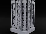 Filigree Fortifications Gothic Ornate Wall or Gate A turntable