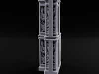 Filigree Fortifications Gothic Ornate Wall or Gate L turntable