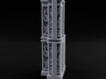 Filigree Fortifications Gothic Ornate Wall or Gate L turntable